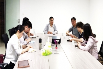 信息工程学院推进与科达自控合作进程