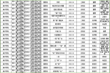 美术学院大广赛作品合集