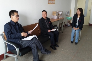 公司党委书记、督导专员杨迎平调研beat365官方网站