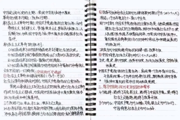 笔尖上的记忆丨22级优秀笔记展看过来~