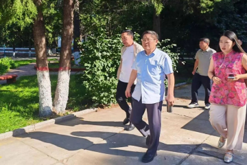 宋兴航校长赴南校区调研指导新学期开学筹备工作
