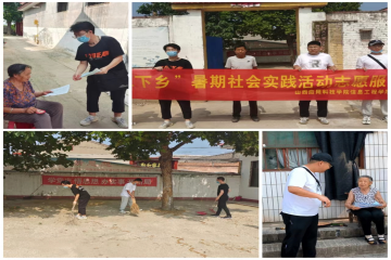 暑期“三下乡”社会实践（八） | 青春聚力正当时，努力莫负好韶华